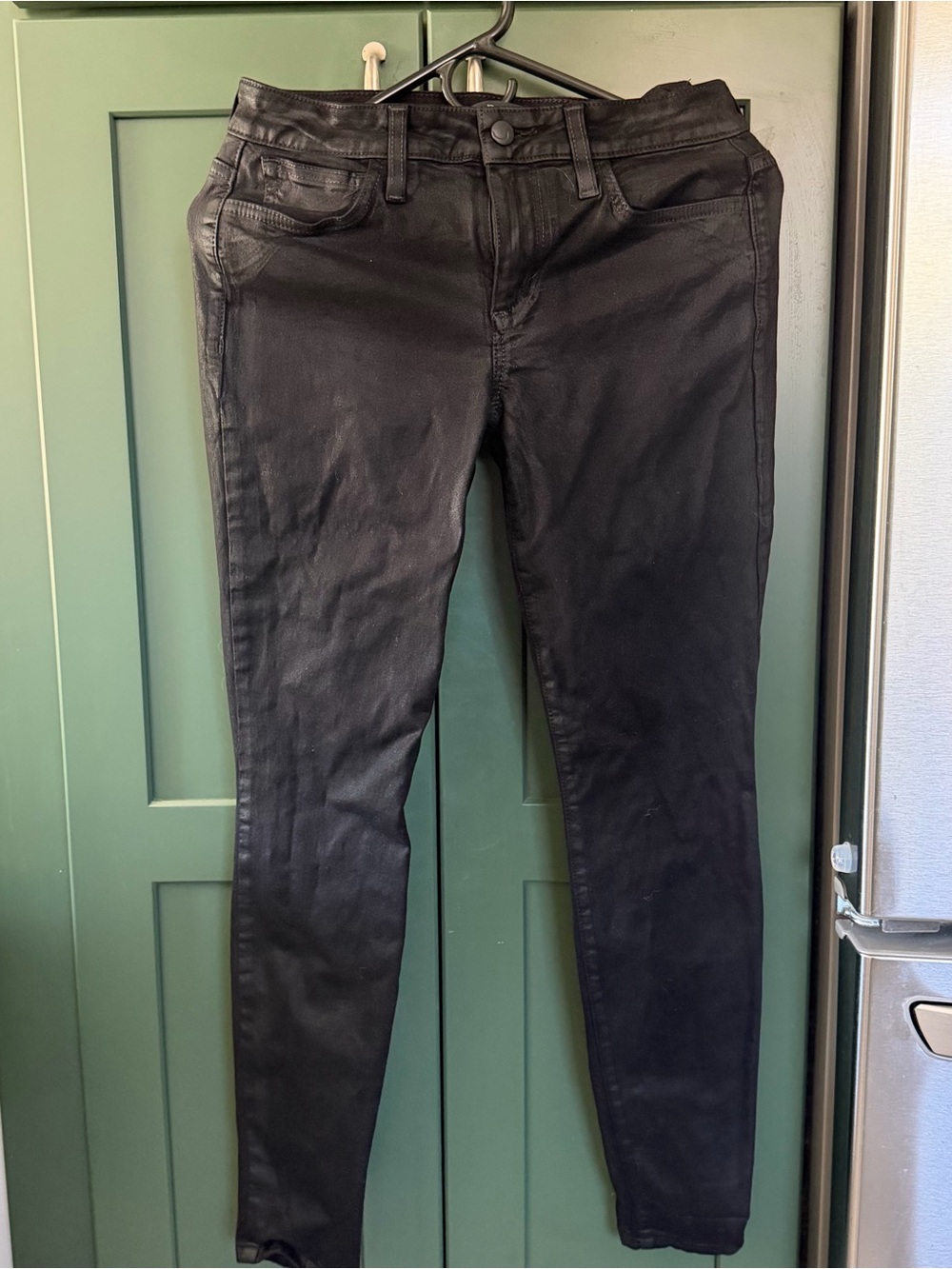JOE’S Black Coated Skinny Jeans